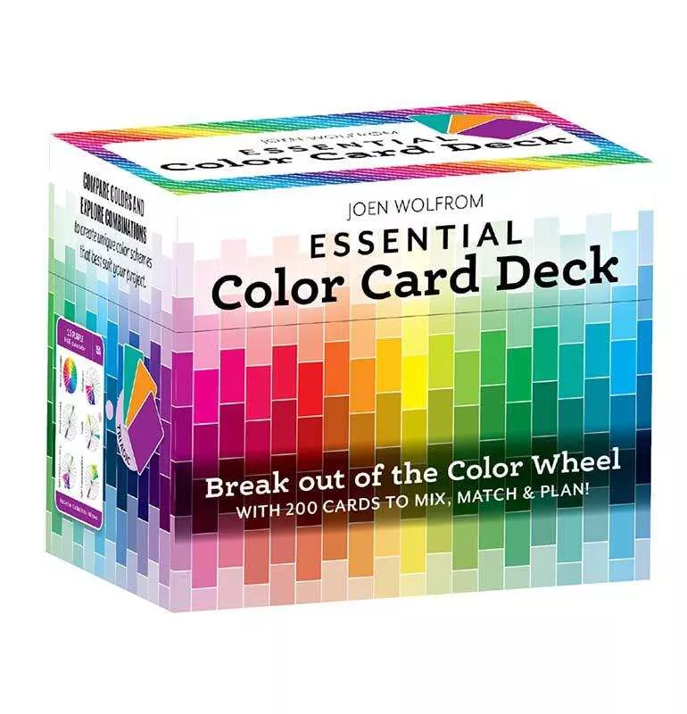 (20527)ESSENTIAL COLOR CARD DECK from C & T Publishing