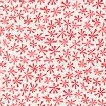 (22507 24) Snow Time - Winter White Red by Me & My Sister for Moda Fabrics - sold in 1/2 yard increments
