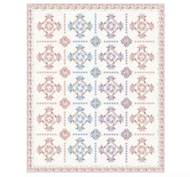 Riley Blake Fabrics Daybreak on the Prairie Wildflower Fields Quilt Kit