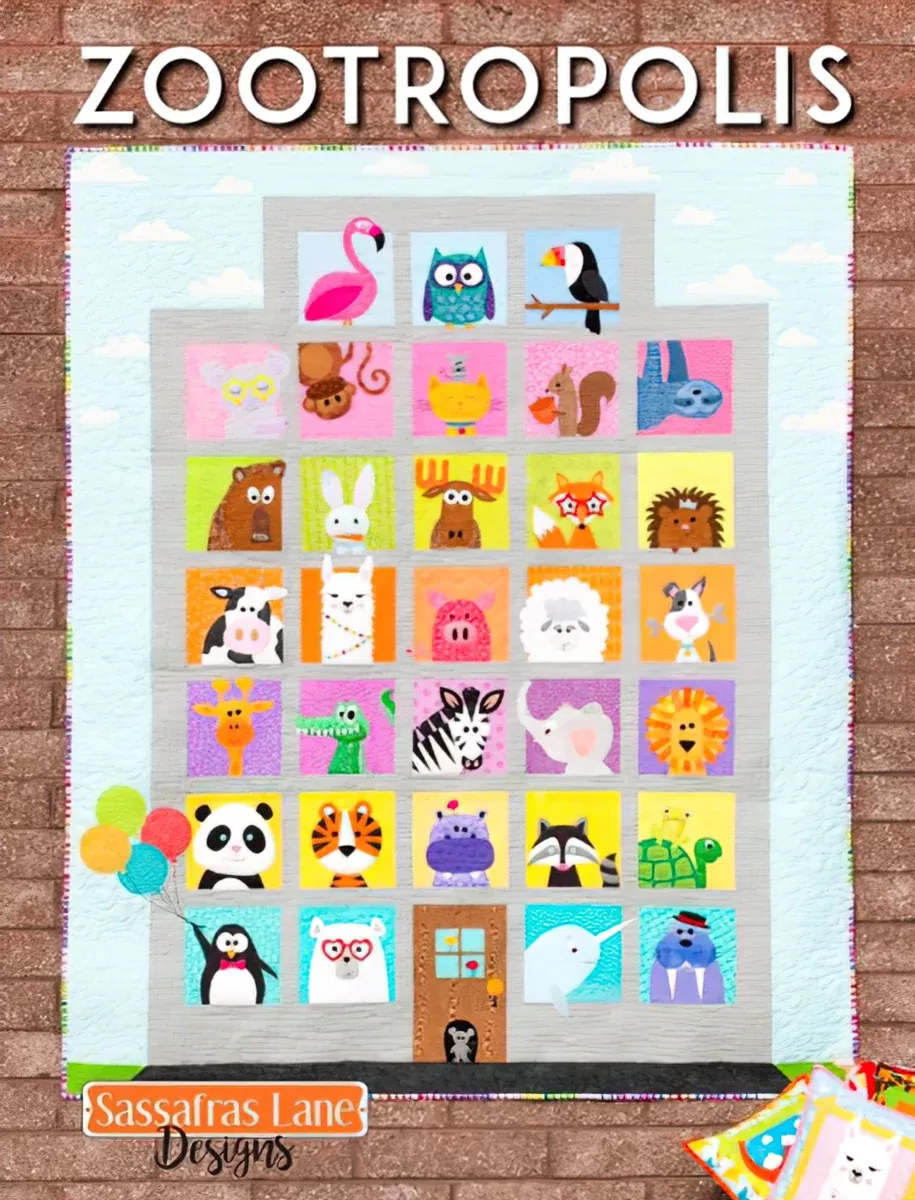 Zootropolis Booklet by Sassafras Lane Designs